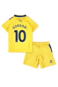 Everton Anthony Gordon #10 Babyklær Tredje Fotballdrakt til barn 2022-23 Korte ermer (+ Korte bukser)